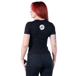 Clearance Lady Fit T-paita, logo niskassa T-Paidat|Asenne T-Paidat