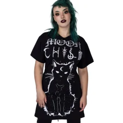 Online Moon Kitty - T-paita mekko Mekot|Kissateema