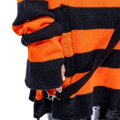Outlet Oriana - Neulepaita, black/orange Neuleet|Goottikamaa