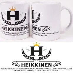 Discount Heikkinen - Muki Nimimukit