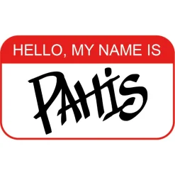Outlet Hello, My Name is Pahis Lady Fit T-paita, valkoinen Urban Wear Katukamaa|T-Paidat