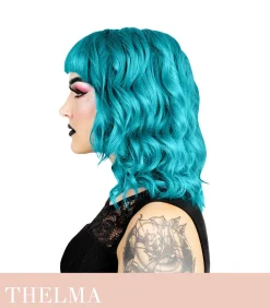 Sale Herman's Amazing Thelma Turquoise - shokkihiusväri Shokkihiusvärit