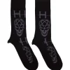 Discount HIM: Heartagram Skull - Nilkkasukat Him|Sukat