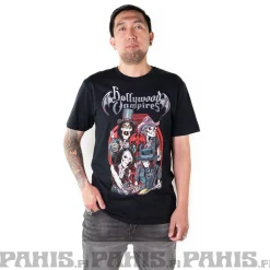 Hot Hollywood Vampires: Caricatures - T-paita Bändipaidat|Hollywood Vampires