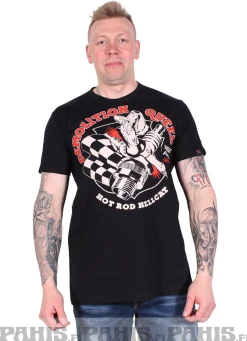 Hot Demolition Queen - T-paita Autoteema|Rockabilly