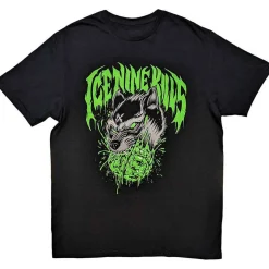 Hot Ice Nine Kills: Wolf - T-paita Ice Nine Kills|T-Paidat