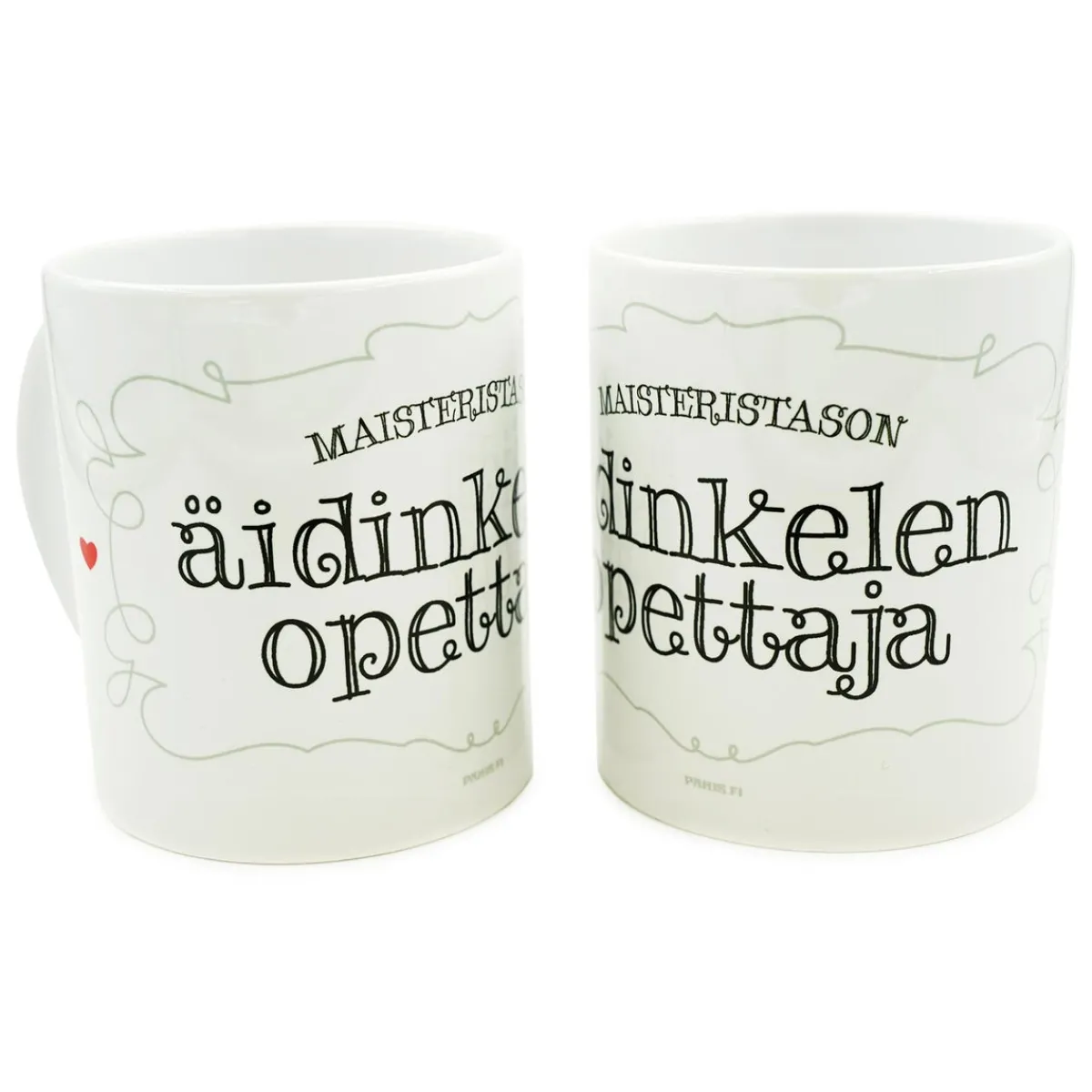 Äidinkelen opettaja - Muki Huumorimukit