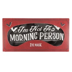 Discount I'm Not a Morning Person - Satiini unimaski Goottikamaa|Ystävälle