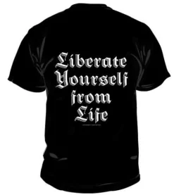 Hot Impaled Nazarene Liberate Yourself - T-paita Bändipaidat|T-Paidat