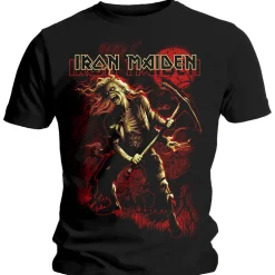 Outlet Iron Maiden Benjamin Breeg Red Graphic - T-paita T-Paidat|Bändipaidat