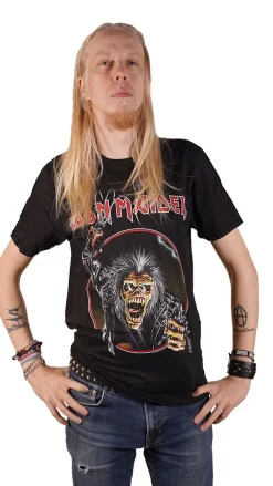Clearance Iron Maiden Eddie Hook T-paita Bändipaidat|Bändipaidat