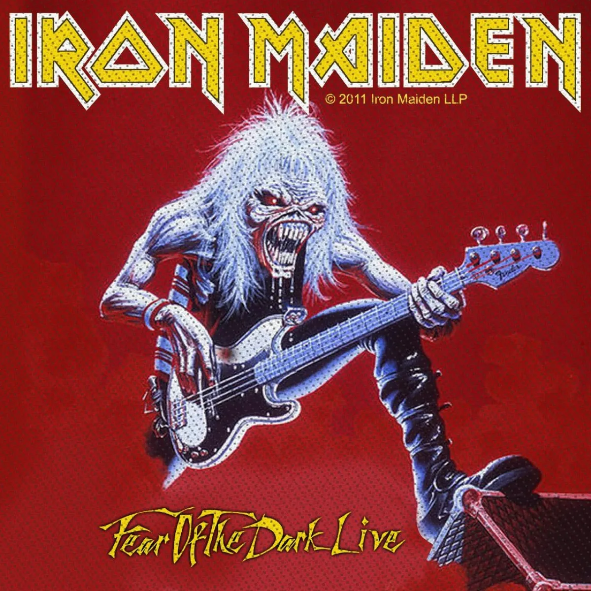 New Iron Maiden Fear Of The Dark Live - Kangasmerkki Kangasmerkit|Iron Maiden