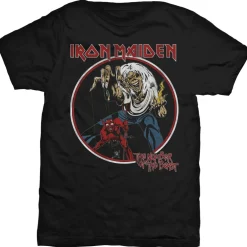 Hot Iron Maiden Number of the Beast Vintage - T-Paita Bändipaidat|Bändipaidat