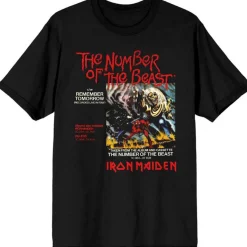 Clearance Iron Maiden Number of the Beast - T-paita Bändipaidat|Bändipaidat