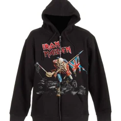 Iron Maiden Scuffed trooper - Unisex vetoketjuhuppari Hupparit|Bändipaidat