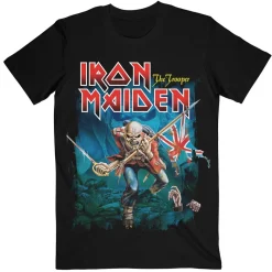 Hot Iron Maiden: Trooper Eddie Large Eyes - T-paita T-Paidat|Bändipaidat