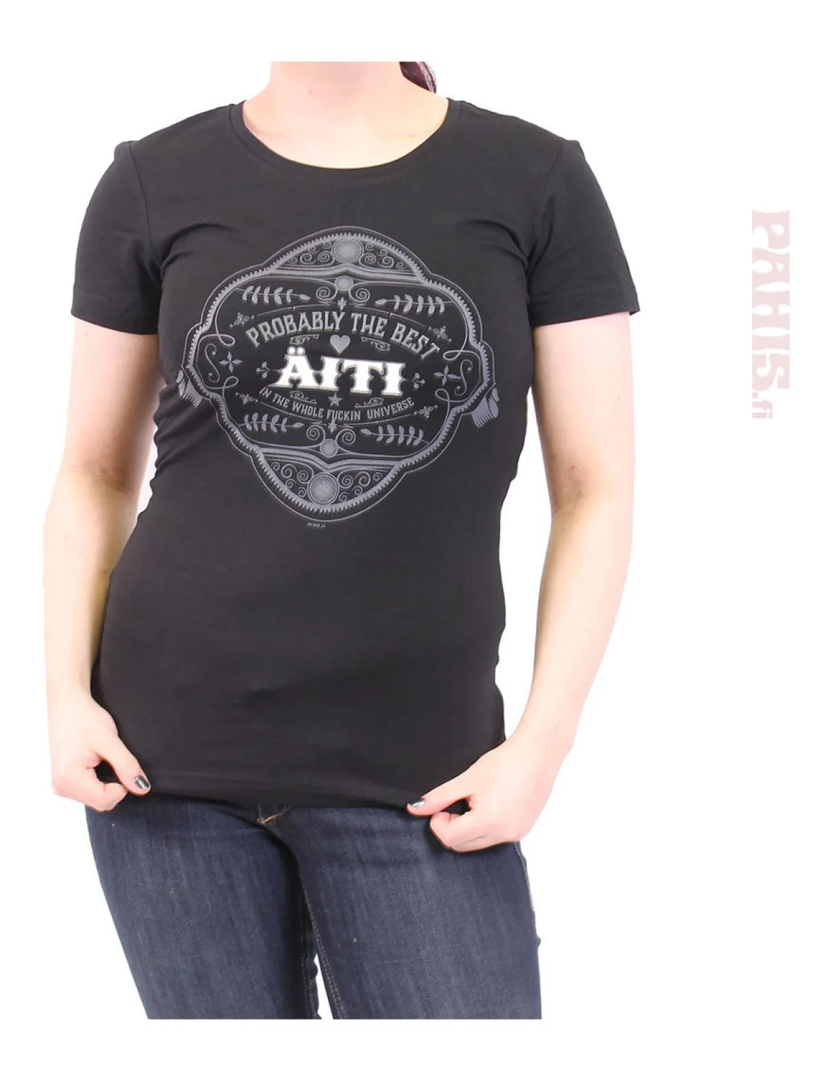 Äiti Lady Fit T-paita / T-paita Asenne T-Paidat|Äidille