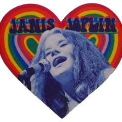 Sale Janis Joplin: Heart - Kangasmerkki Hippikamaa|Pride
