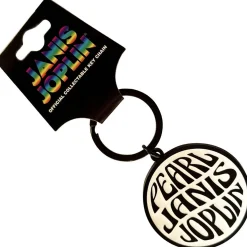 Discount Janis Joplin: Pearl Emblem Mono - Avaimenperä Hippikamaa|Avaimenperät