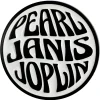 New Janis Joplin: Pearl Emblem Mono - Pinssi Hippikamaa|Pinssit Ja Rintanapit