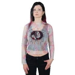 Clearance Janis Joplin: Pearl - Verkkopaita Pitkähihaiset|Bändipaidat