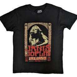 Online Janis Joplin: Vintage Poster - T-paita Hippikamaa|Bändipaidat