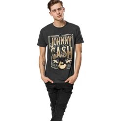 Hot Johnny Cash Man In Black - T-paita Bändipaidat|T-Paidat