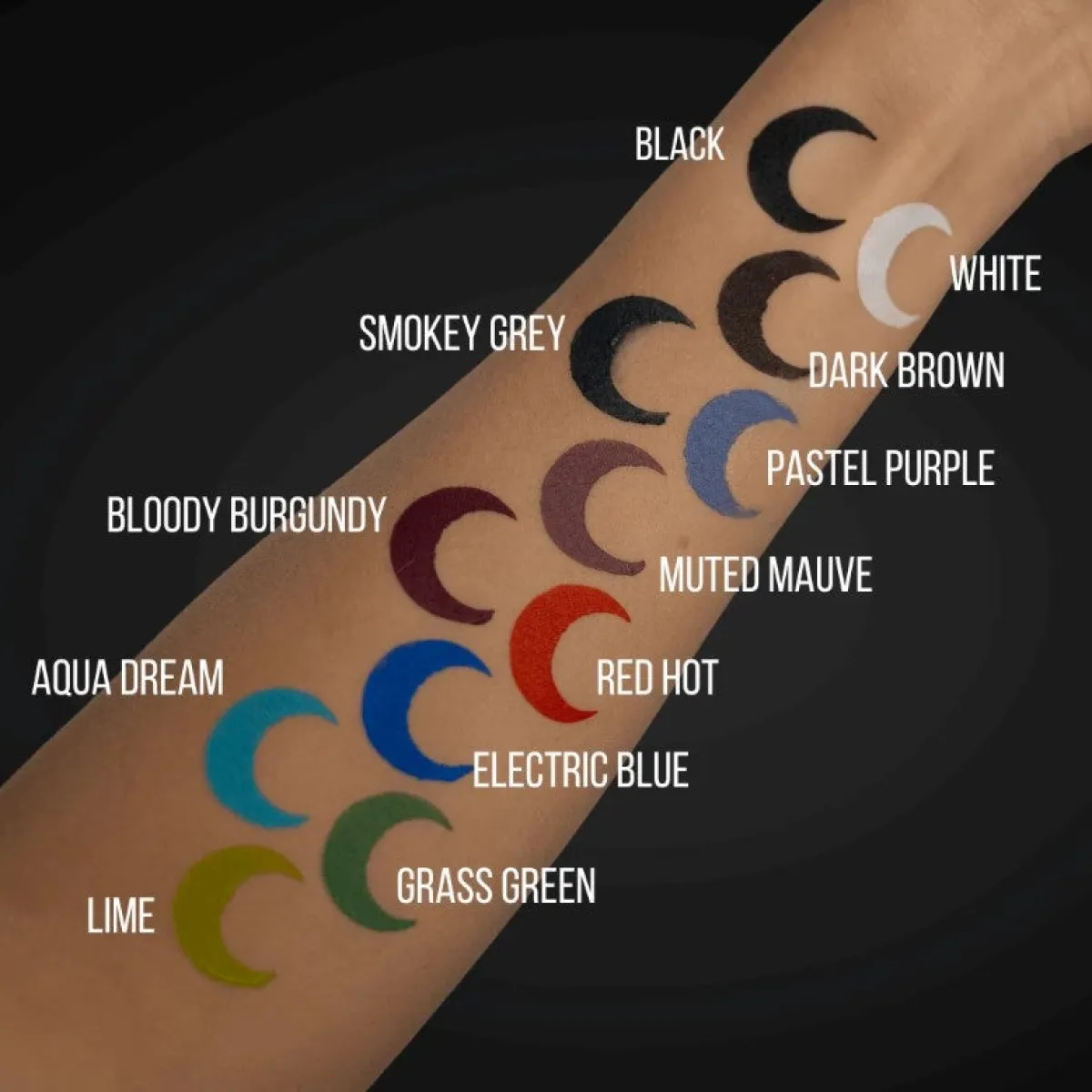 Discount Prime Time & Line - Geelimäinen rajausväri, valkoinen Eyeliner & Meikkikynät|Goottikamaa