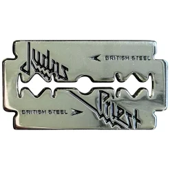 Clearance Judas Priest: British Steel Razor Blade - Pinssi Rock´N´Roll Lifestyle