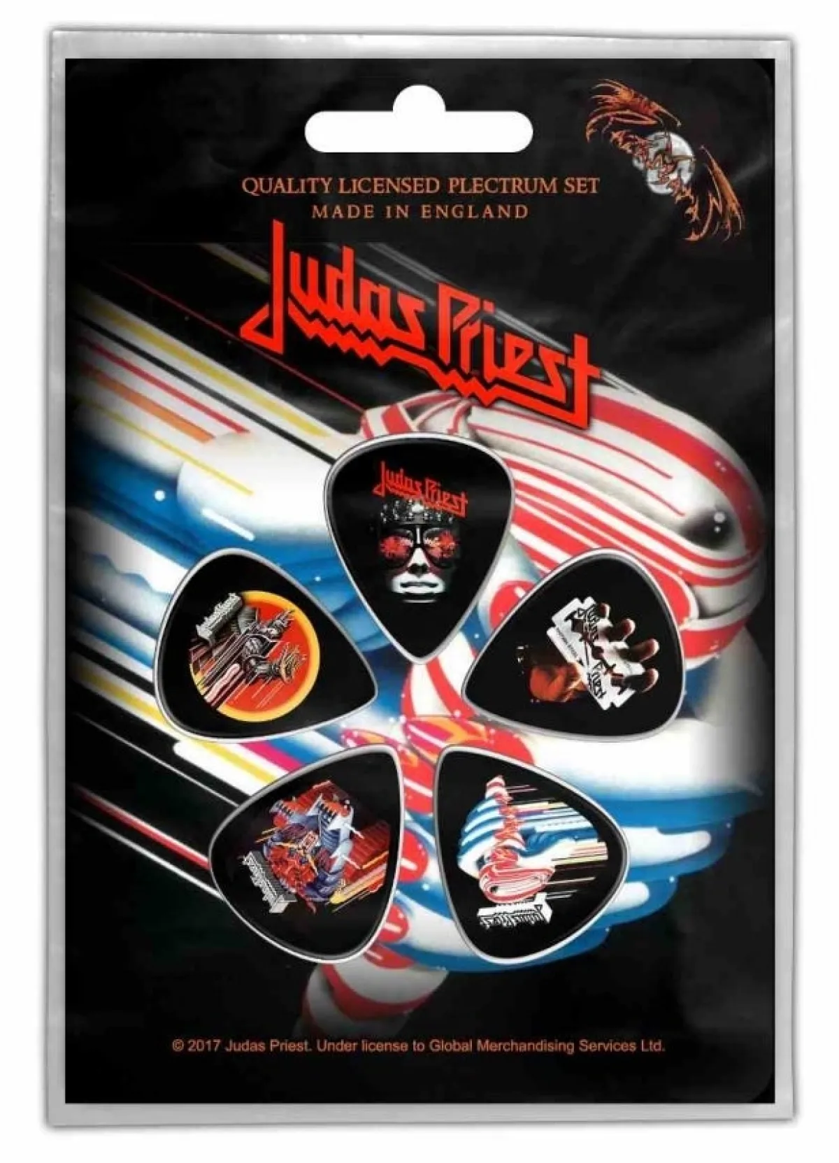 Judas Priest Turbo - Plektrasetti 5kpl Plektrasetit|Judas Priest