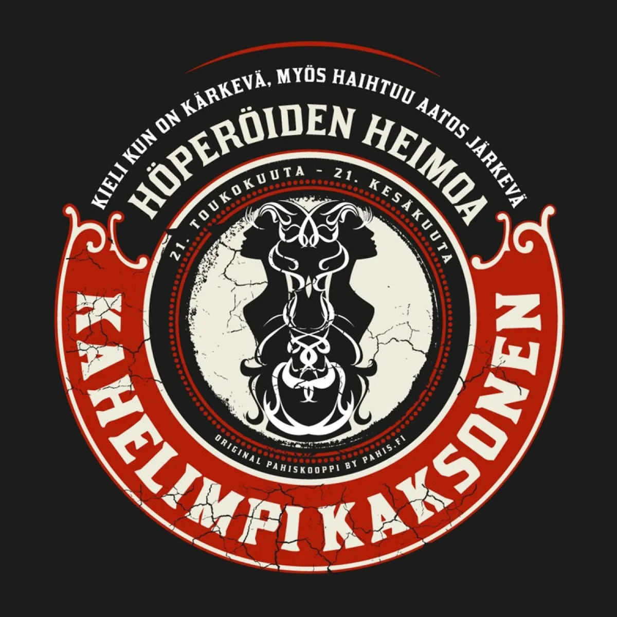 Outlet Kaksonen T-paita Asenne T-Paidat|Horoskooppi Paidat