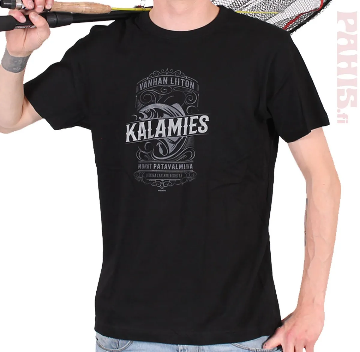 Kalamies T-paita Asenne T-Paidat|Eräjormat