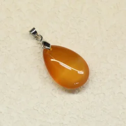 Sale Karneoli - Pisarariipus 2,5cm Karneoli|Kaulakorut Ja Riipukset