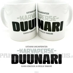 New Karvaperse duunari - Muki Huumorimukit|Ystävälle