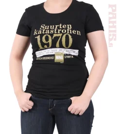 Katastrofi 1970 Lady Fit T-paita Katastrofi Paidat