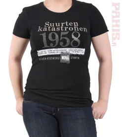 Outlet Katastrofi 1958 Lady Fit T-paita Katastrofi Paidat