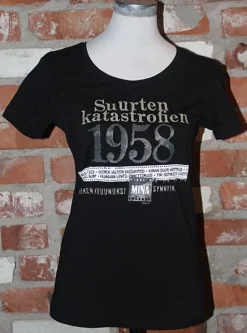 Outlet Katastrofi 1958 Lady Fit T-paita Katastrofi Paidat