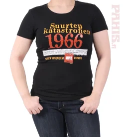Sale Katastrofi 1966 Lady Fit T-paita 60-Vuotiaalle|Katastrofi Paidat