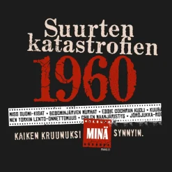Sale Katastrofi 1960 T-paita Katastrofi Paidat