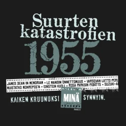 Best Katastrofi 1955 T-paita Katastrofi Paidat