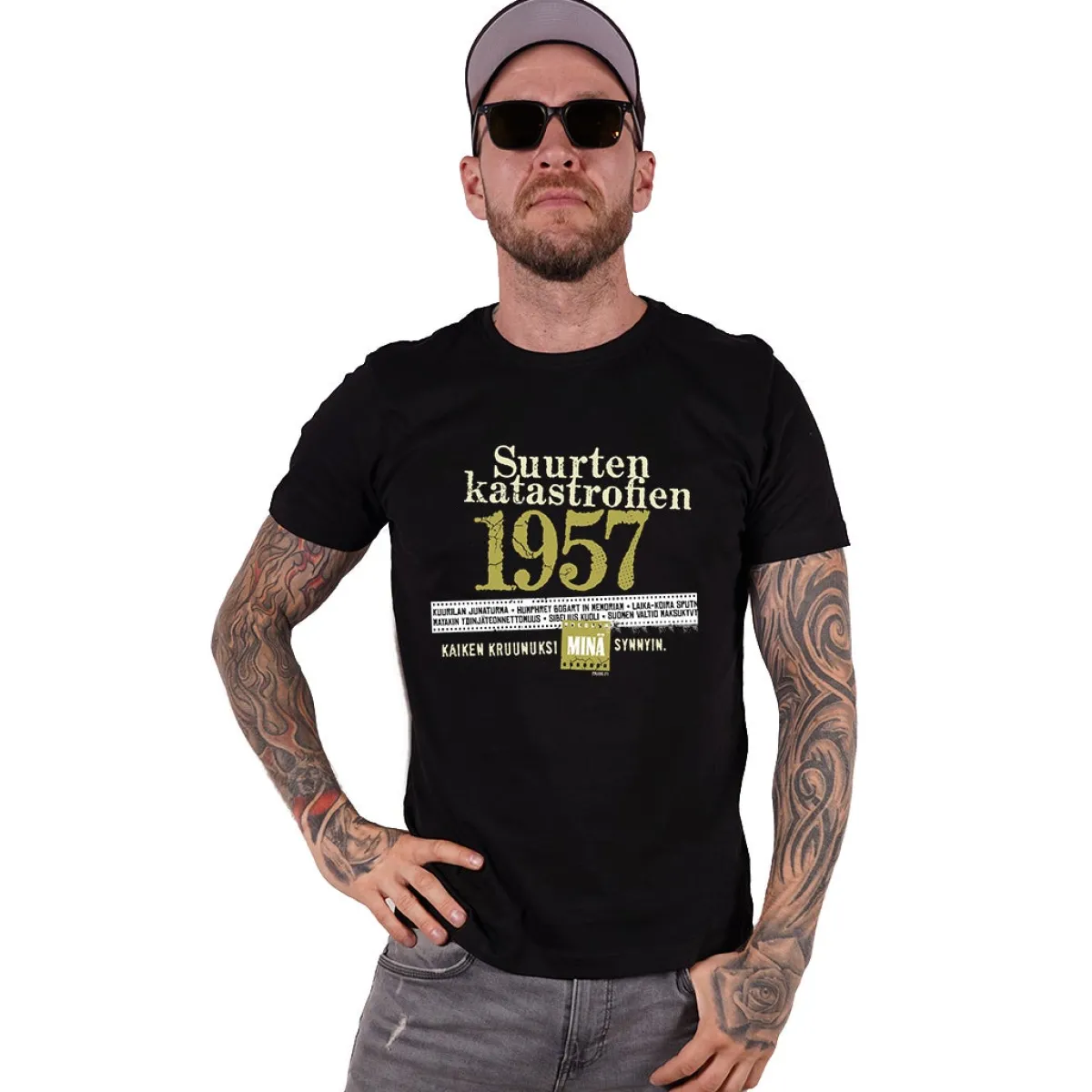 Clearance Katastrofi 1957 T-paita Katastrofi Paidat