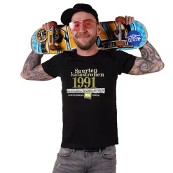Katastrofi 1991 - T-paita / Ladyfit T-paita Katastrofi Paidat|Ystävälle