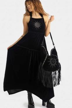 Clearance Ascended Maxi Pinafore - Lappumekko Mekot