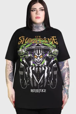 New Beetlejuice It's Showtime - T-paita Goottikamaa|T-Paidat