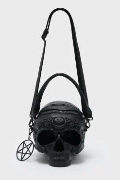 Discount ContactThe Dead Skull - Olkalaukku Goottikamaa|Käsilaukut Ja Olkalaukut