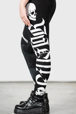 Best Danse Macabre - Leggingsit Leggingsit|Goottikamaa