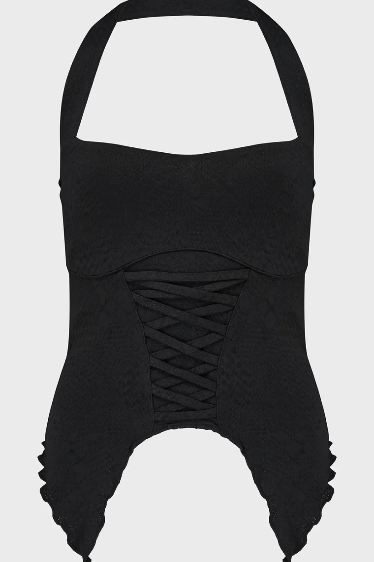 New Dark Dahlia - Halterneck toppi Goottikamaa|Topit