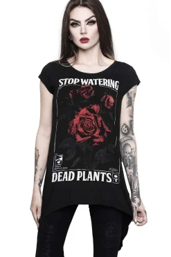 Discount Dead Rose - Tunika t-paita Goottikamaa|T-Paidat