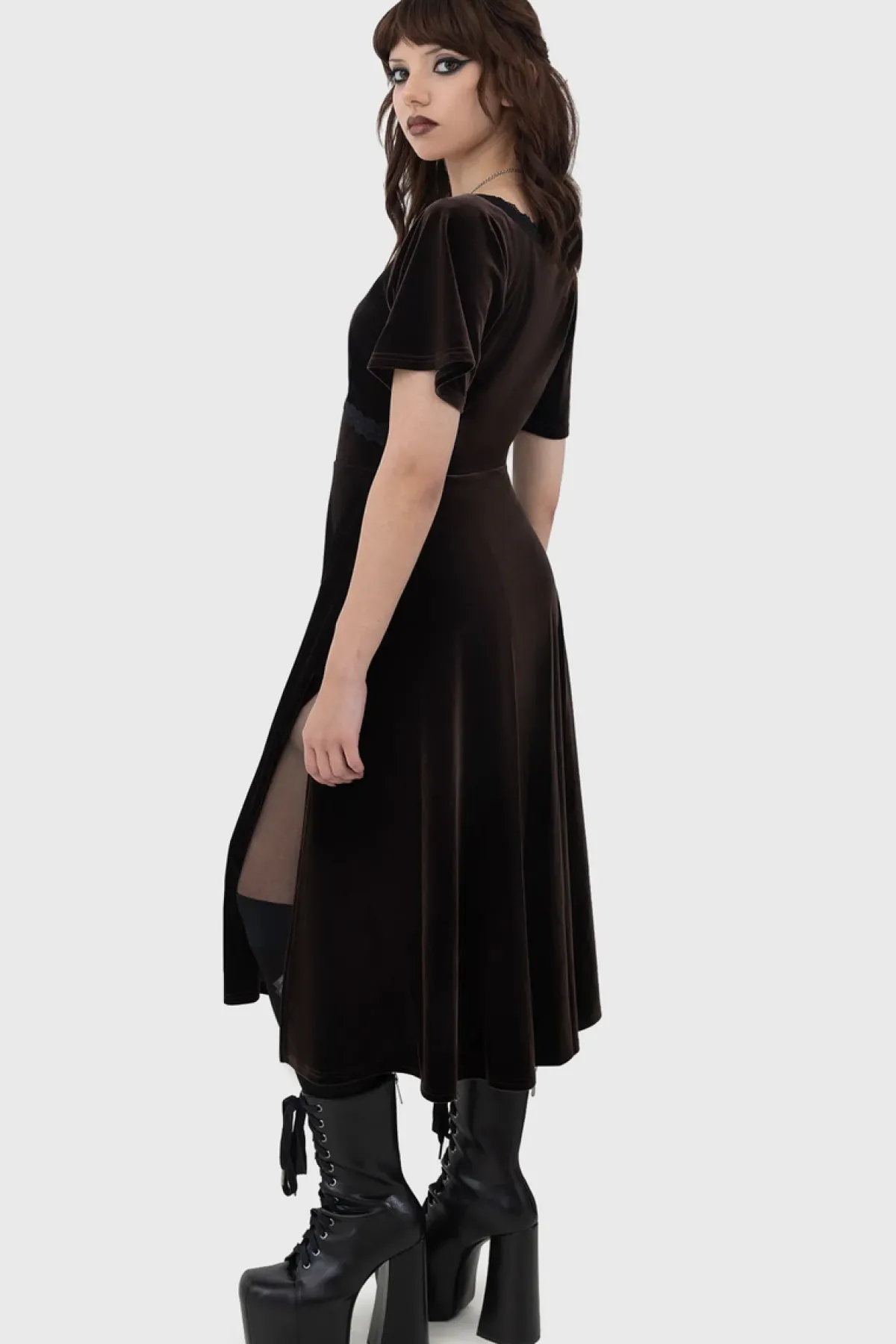Discount Echelia - Mekko, sepia Mekot