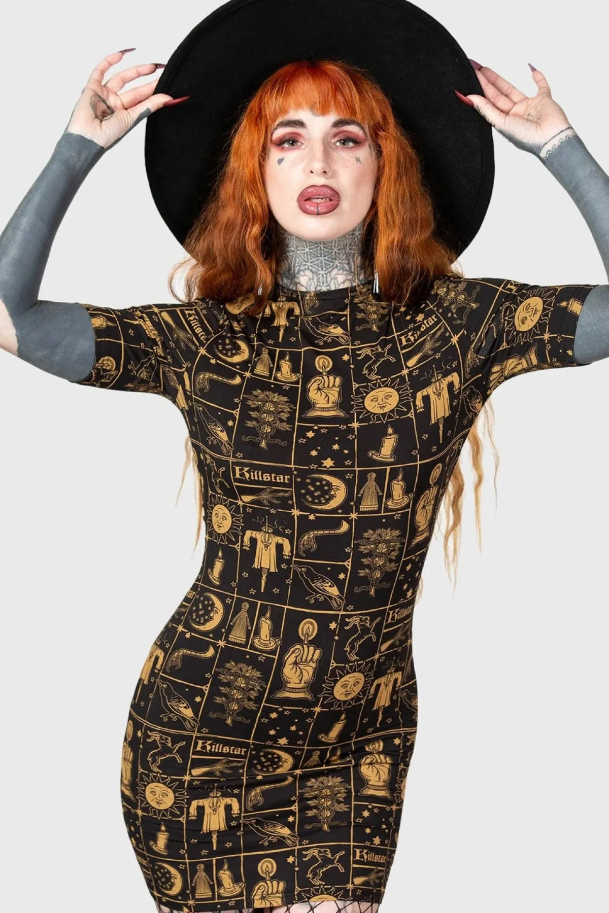 Sale Folk Horror - Bodycon mekko Mekot
